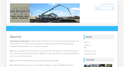 Desktop Screenshot of centralkansasconstruction.com
